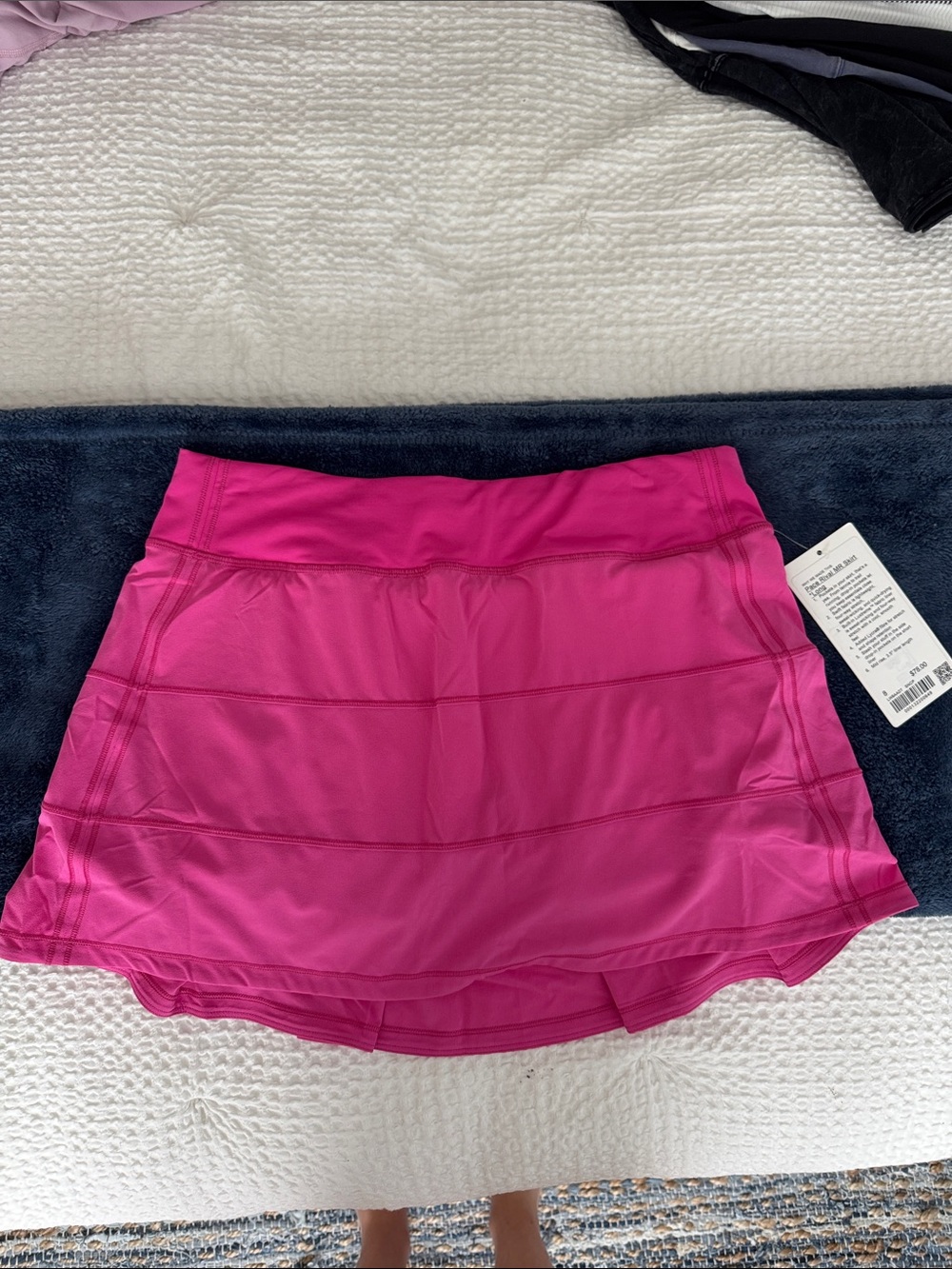 lululemon athletica Fuchsia Performance Skort with Built-In Shorts
